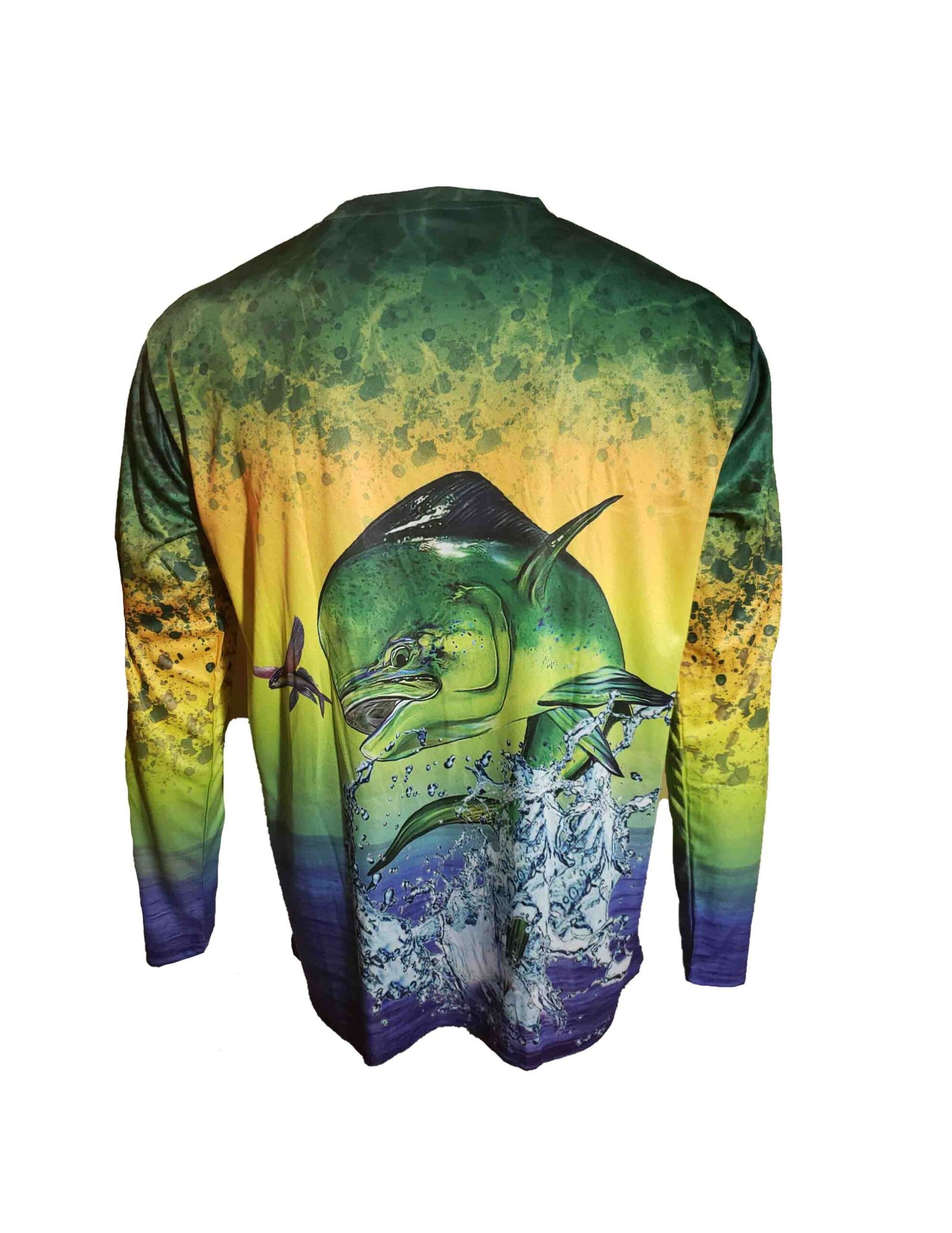 Fisher Weekend Forecast Fishing Fish Mahi Mahi Long Sleeve T-Shirt