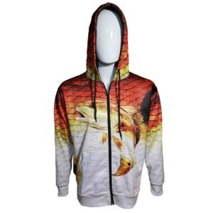 Redfish Zipper Hoodie