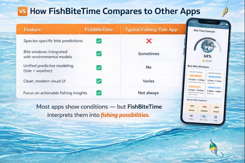 FishBite Time compare